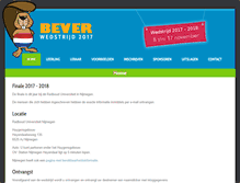 Tablet Screenshot of beverwedstrijd.nl